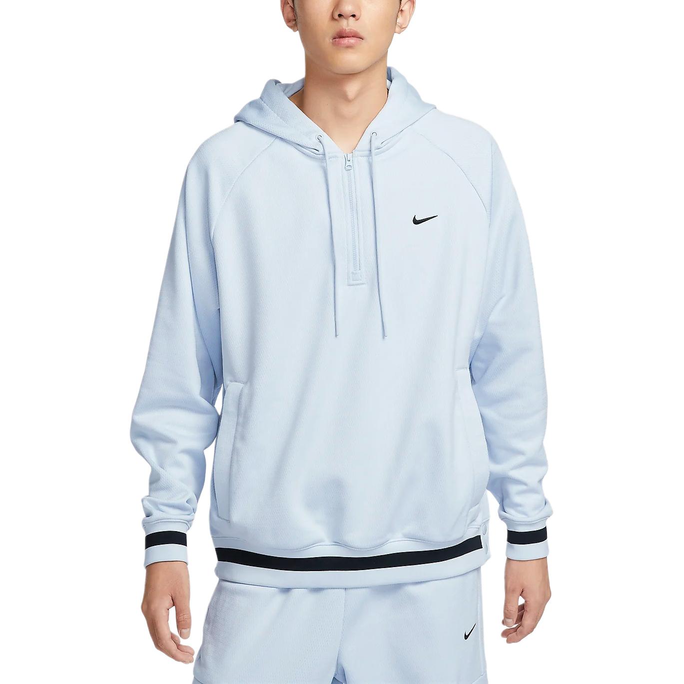 Футболка Nike Therma-FIT мужская бело-золотая/черная — фото 2