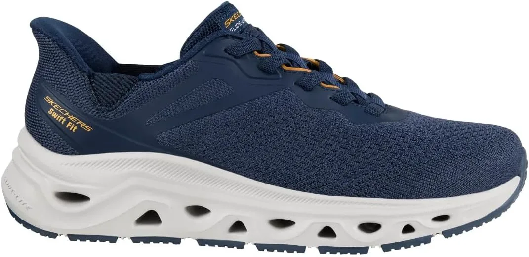 Мужские кроссовки Skechers Go Walk Glide Step 2.0 Vic, темно-синий/черный — фото 2
