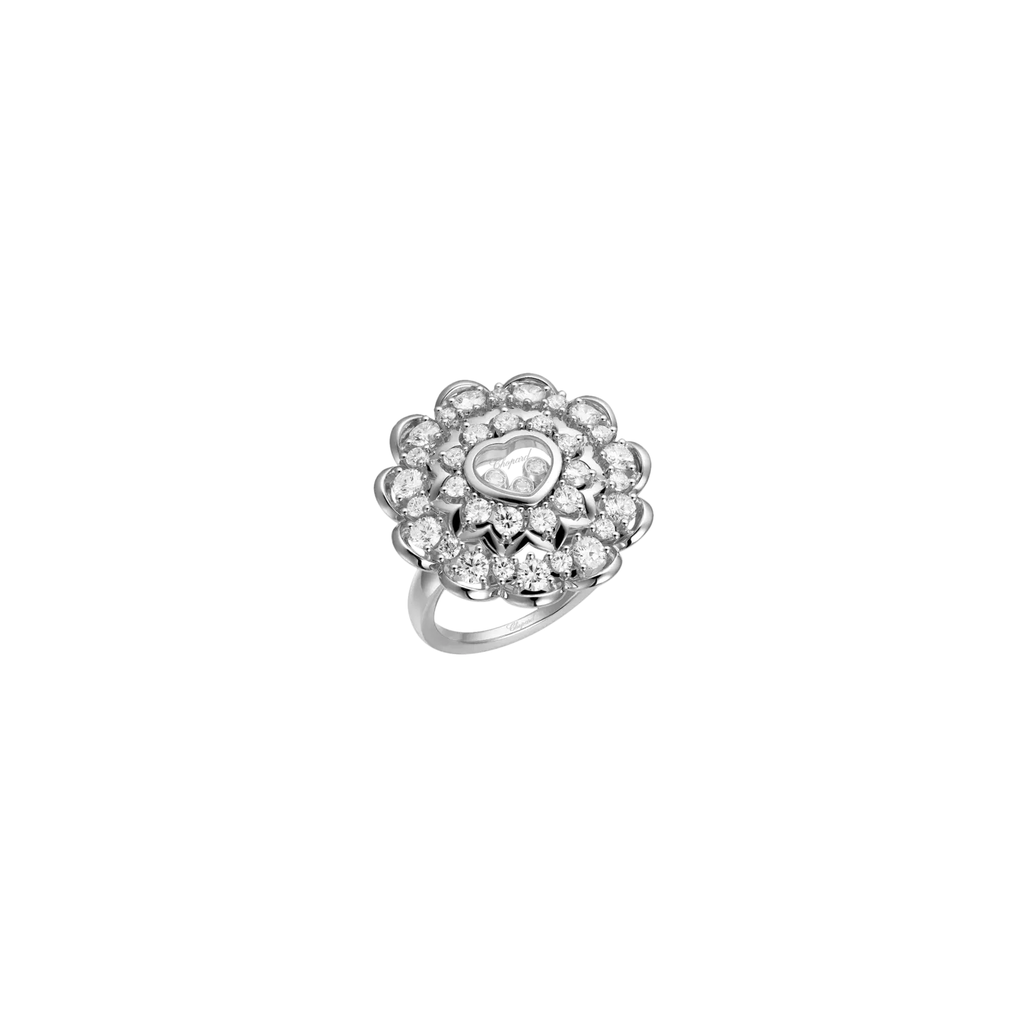 

Кольцо Chopard Happy diamonds из белого золота с бриллиантами