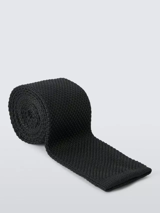 

Галстук John Lewis Knitted, черный