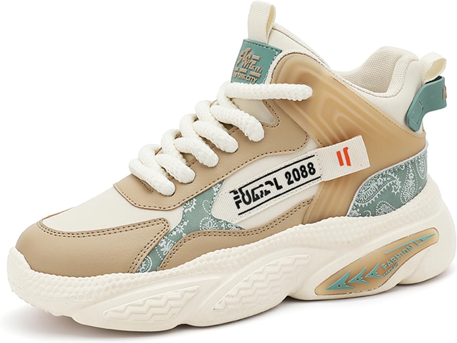 

Мужские модные кроссовки, ботинки для походов, повседневные спортивные прогулочные туфли, высокие кроссовки для мужчин Spwagym, хаки