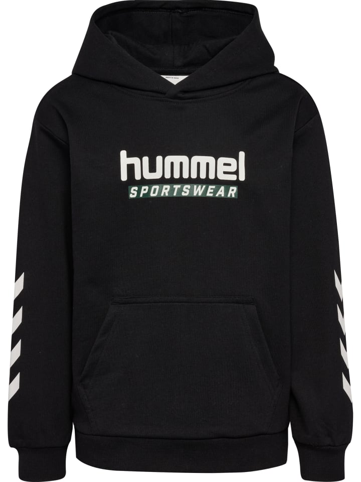 

Пуловер с капюшоном Hummel, черный