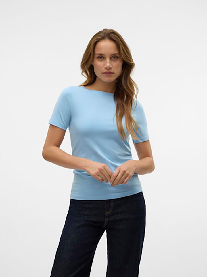 

Футболка Vero Moda, светло-синий