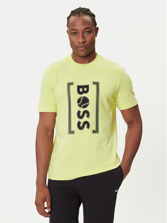 

Футболка relaxed fit Iconic TL 50543905 Boss, зелёный