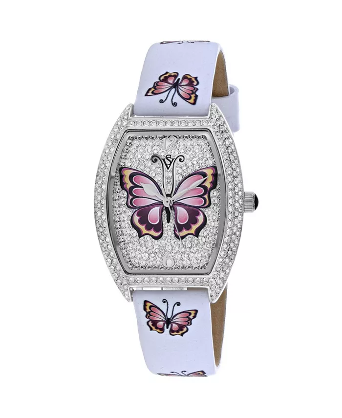

Женские часы Papillon с серебристым циферблатом - CV4871 Christian Van Sant, серебряный