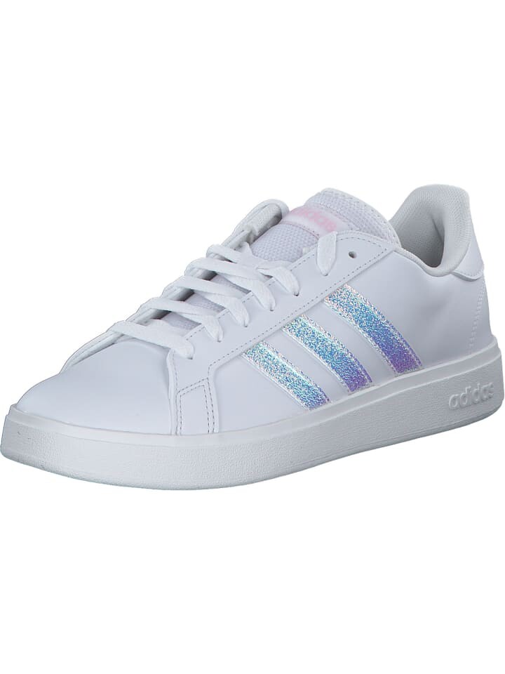 

Элегантные туфли на шнуровке adidas, цвет white blue