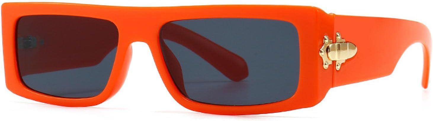 

Модные винтажные прямоугольные солнцезащитные очки для женщин и мужчин, роскошные, в маленькой оправе, с плоской верхней частью и градиентным линзовым покрытием, для женщин, защита от УФ-излучения UV400 TYUVIVO, 7