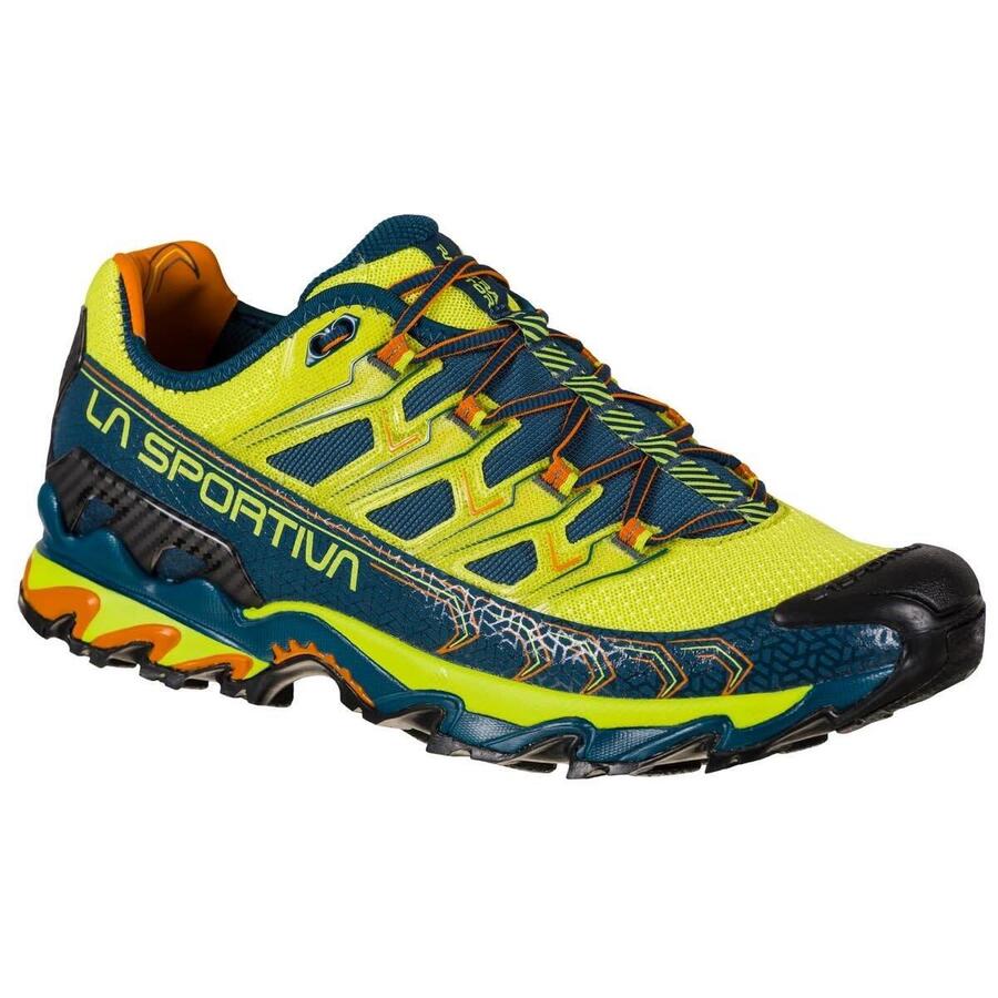 Кроссовки для бега по пересеченной местности (мужские) - LA SPORTIVA Ultra Raptor II - Carbon/Hawaian Sun — фото 2