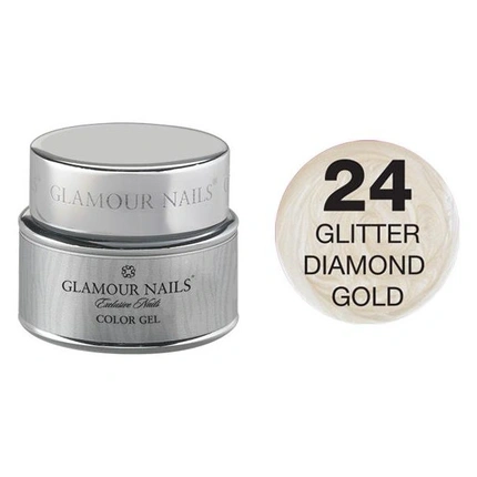 

Гель-блестки Glamour Glitter Gel 24 - 5 миллилитров Vip