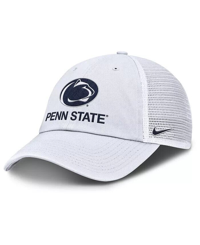 

Мужская белая регулируемая кепка водителя грузовика Penn State Nittany Lions Club Nike
