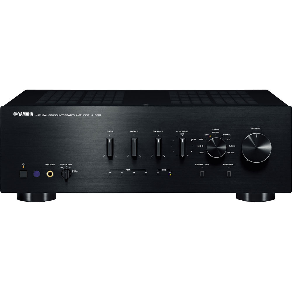 

Интегральный усилитель Yamaha A-S801 (черный)