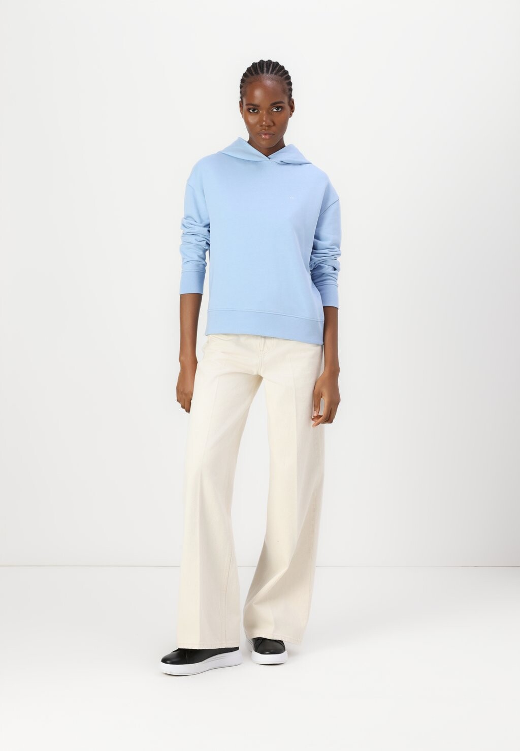 

Толстовка REGULAR TERRY HOODIE Calvin Klein, светло-голубой