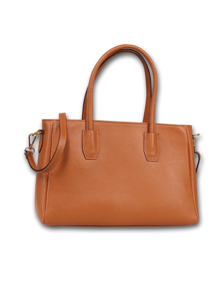 

Кожаная сумка Toscanto, коричневая, примерно 35 см