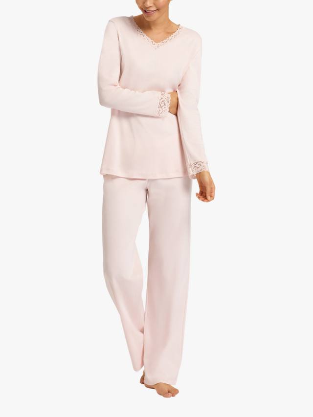 

Комплект пижамы Moments Long Hanro, Crystal Pink