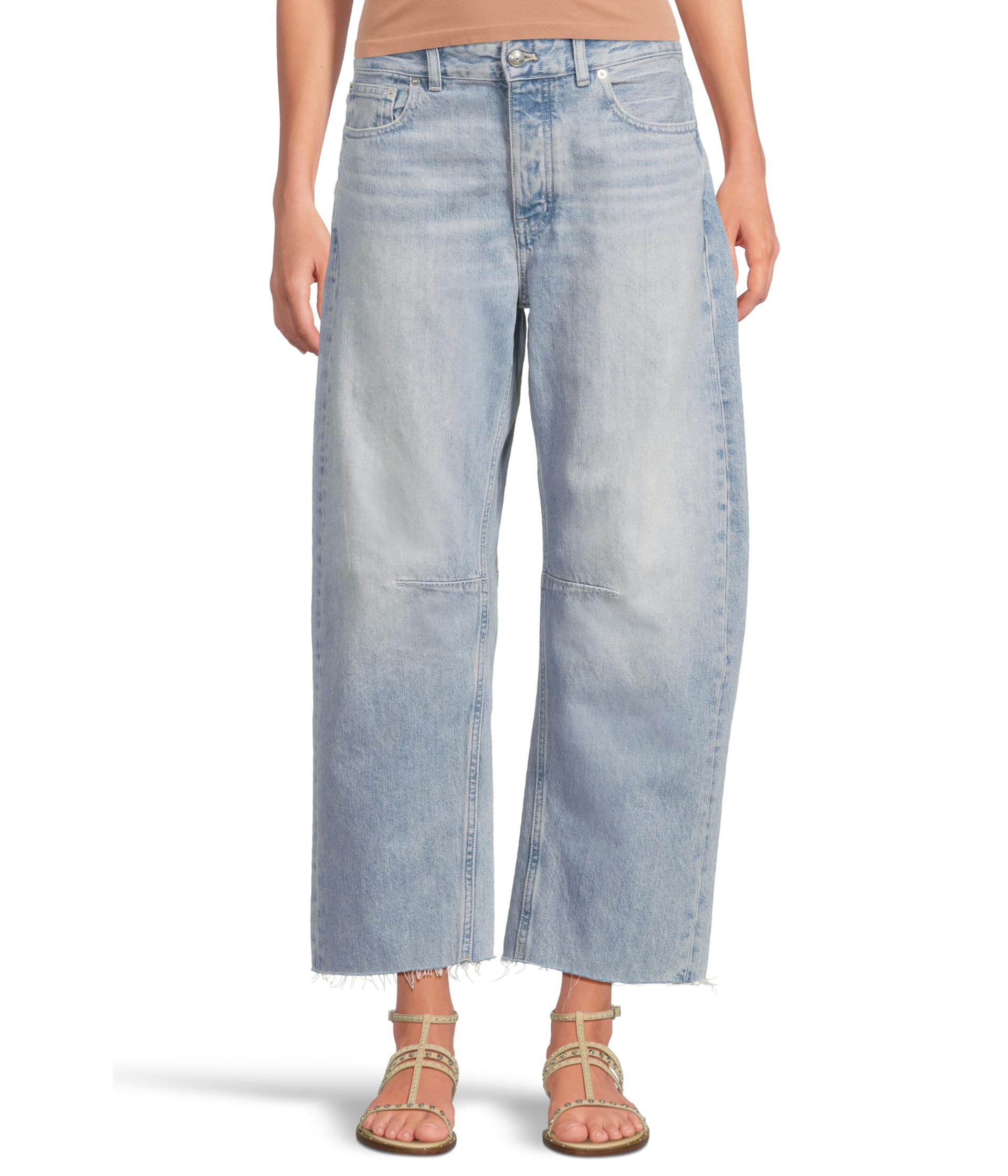 

Джинсы Madewell Darted Barrel Jean in Edmonson Wash, цвет Edmonson Wash