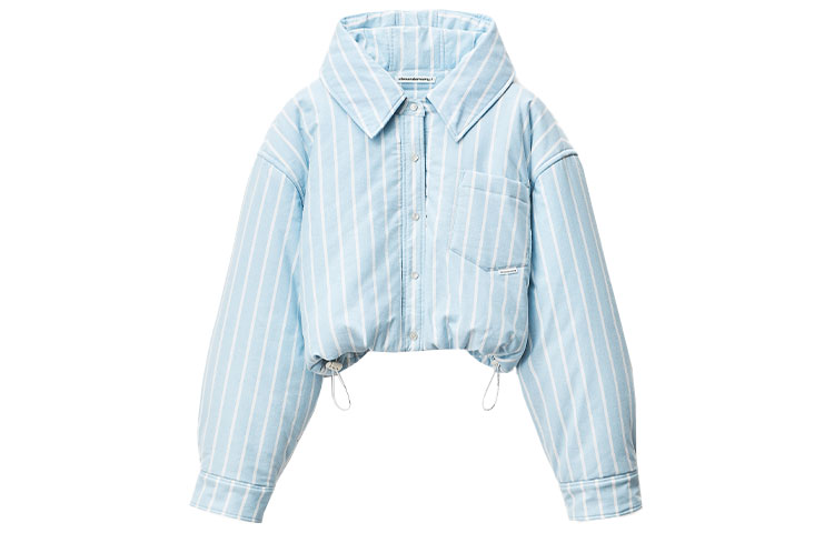 

Alexander Wang Пуховик женский синие, Синий, Alexander Wang Пуховик женский синие
