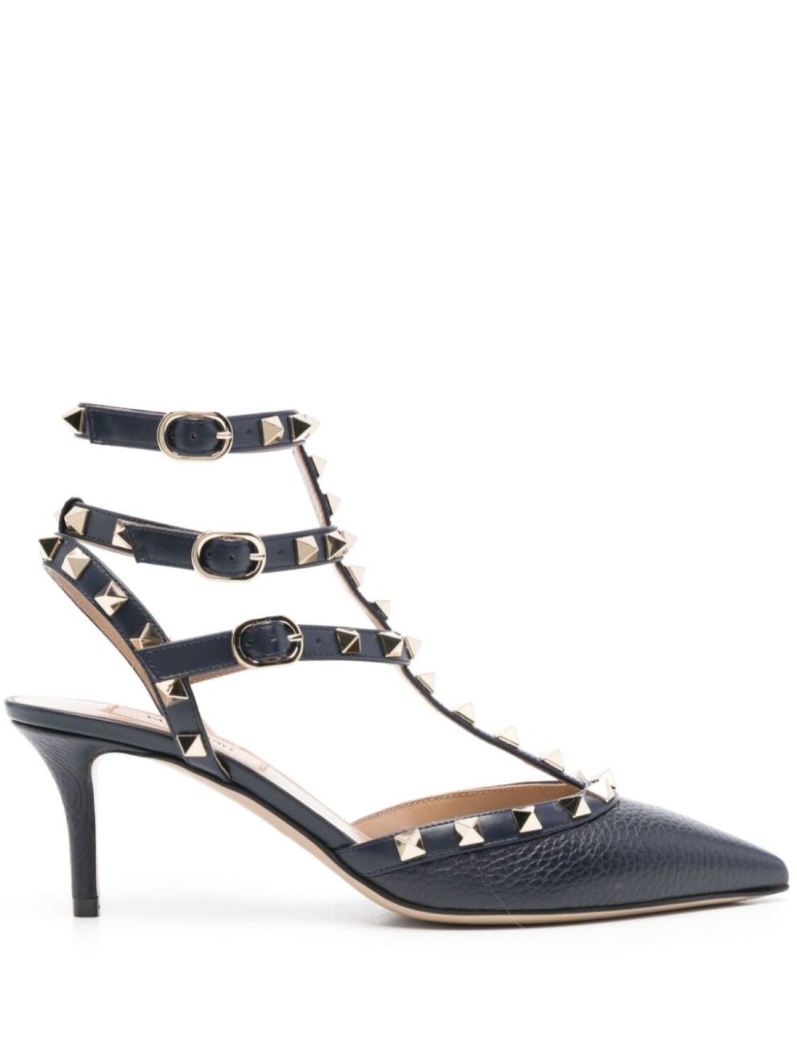 

Valentino Garavani туфли Rockstud 65 мм из кожи, синий