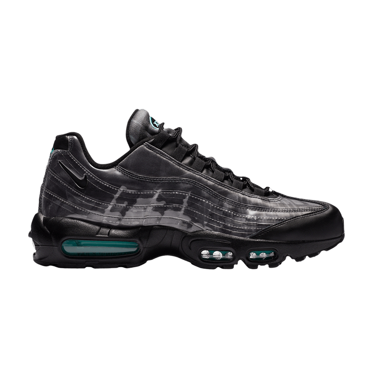 

Кроссовки Nike Air Max 95 'Black Aurora Green', черный
