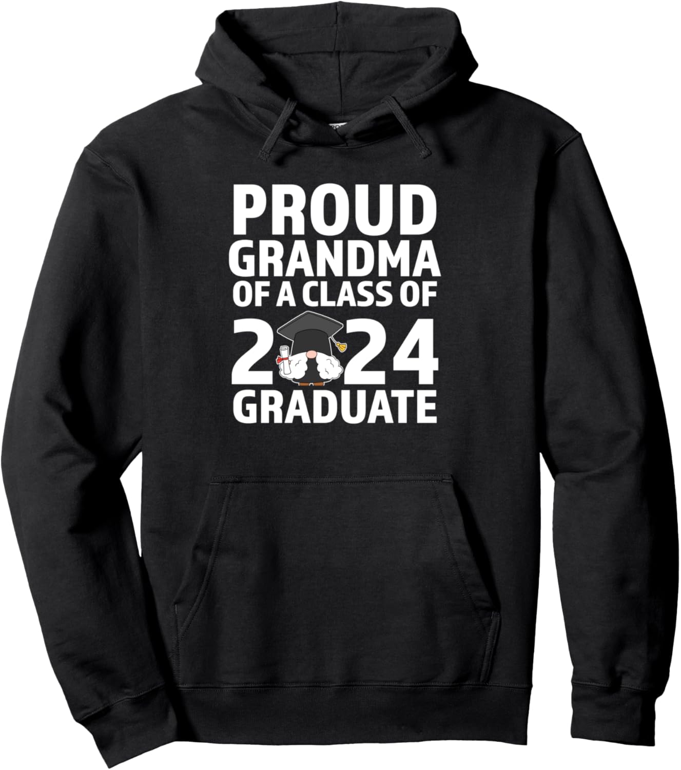 

Выпускная толстовка «Бабушка» для выпускников 2024 года Graduation Grad 2024 Gift Idea, черный
