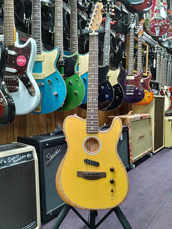 

Акустическая гитара Fender Acoustasonic Player Telecaster Butterscotch Blonde