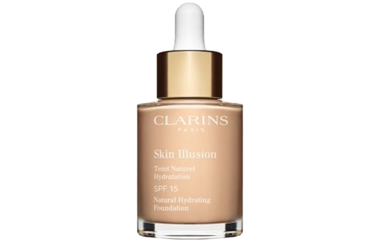 

JIAOYUNSHI сатиновое сияющее жидкое тональное средство прозрачное стойкое без эффекта маски 30мл CLARINS