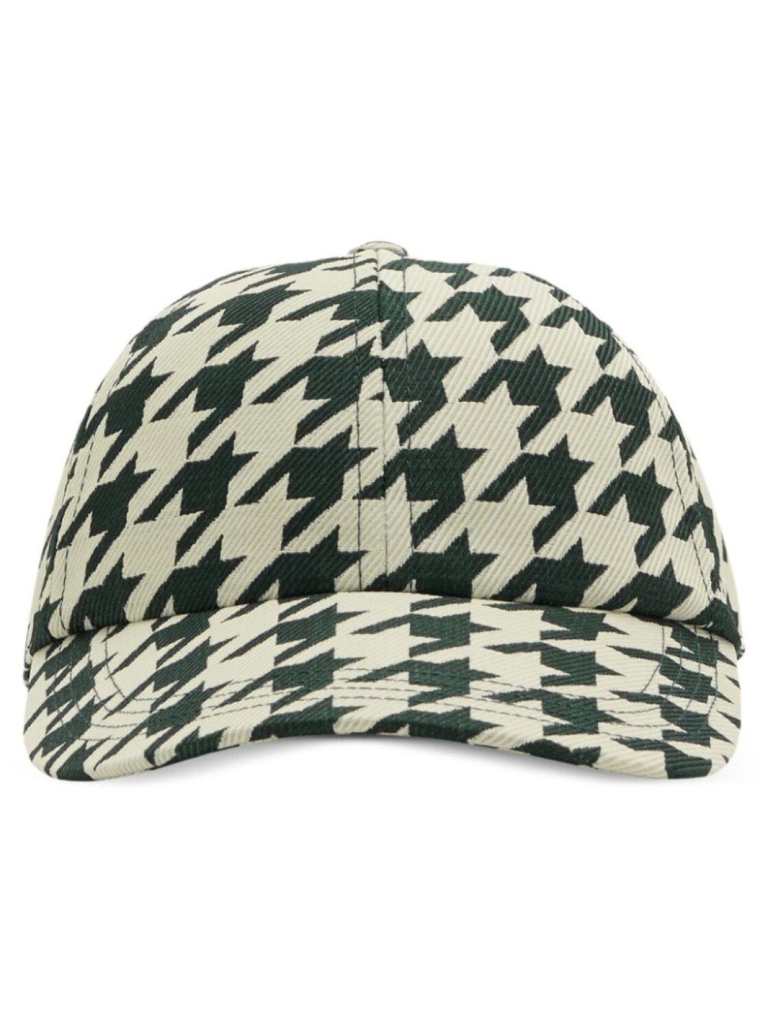 

Burberry кепка с узором Houndstooth, белый