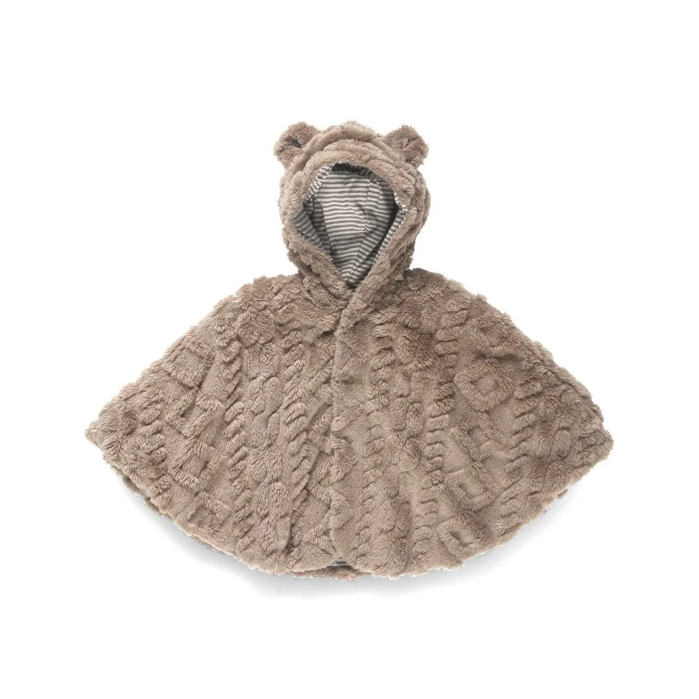 Детский капюшон с кабельным узором Branshes, brown