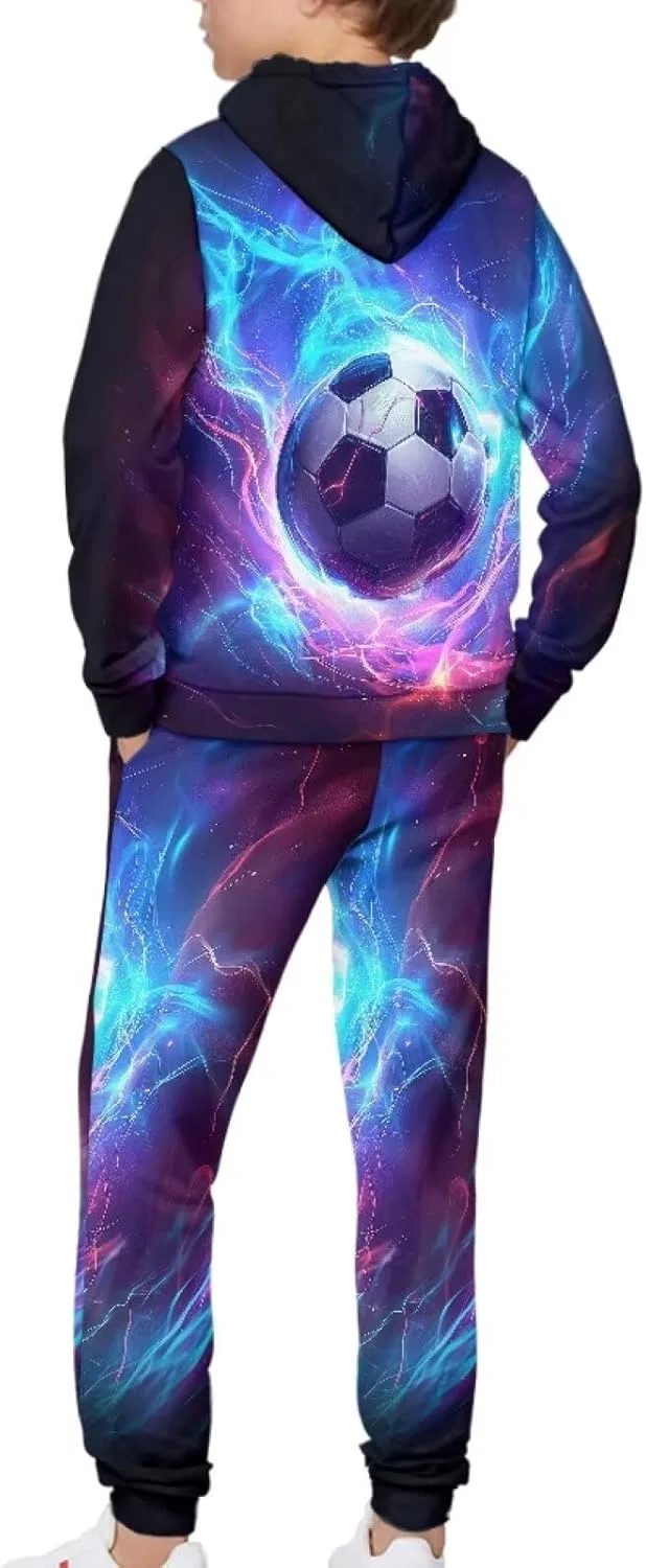 Детский спортивный костюм Galaxy Soccer Patternsss, S-XL — фото 4