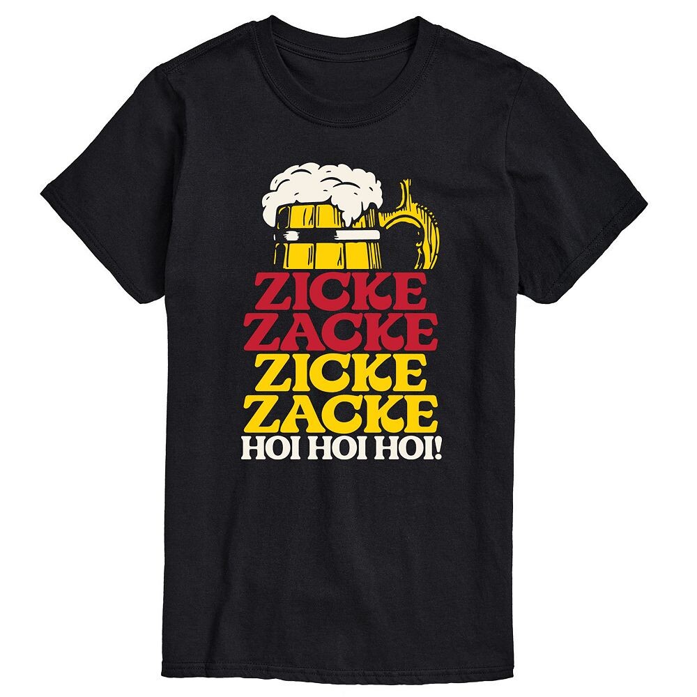 

Мужская футболка Zicke Zacke Hoi Hoi Oktoberfest Licensed Character, черный