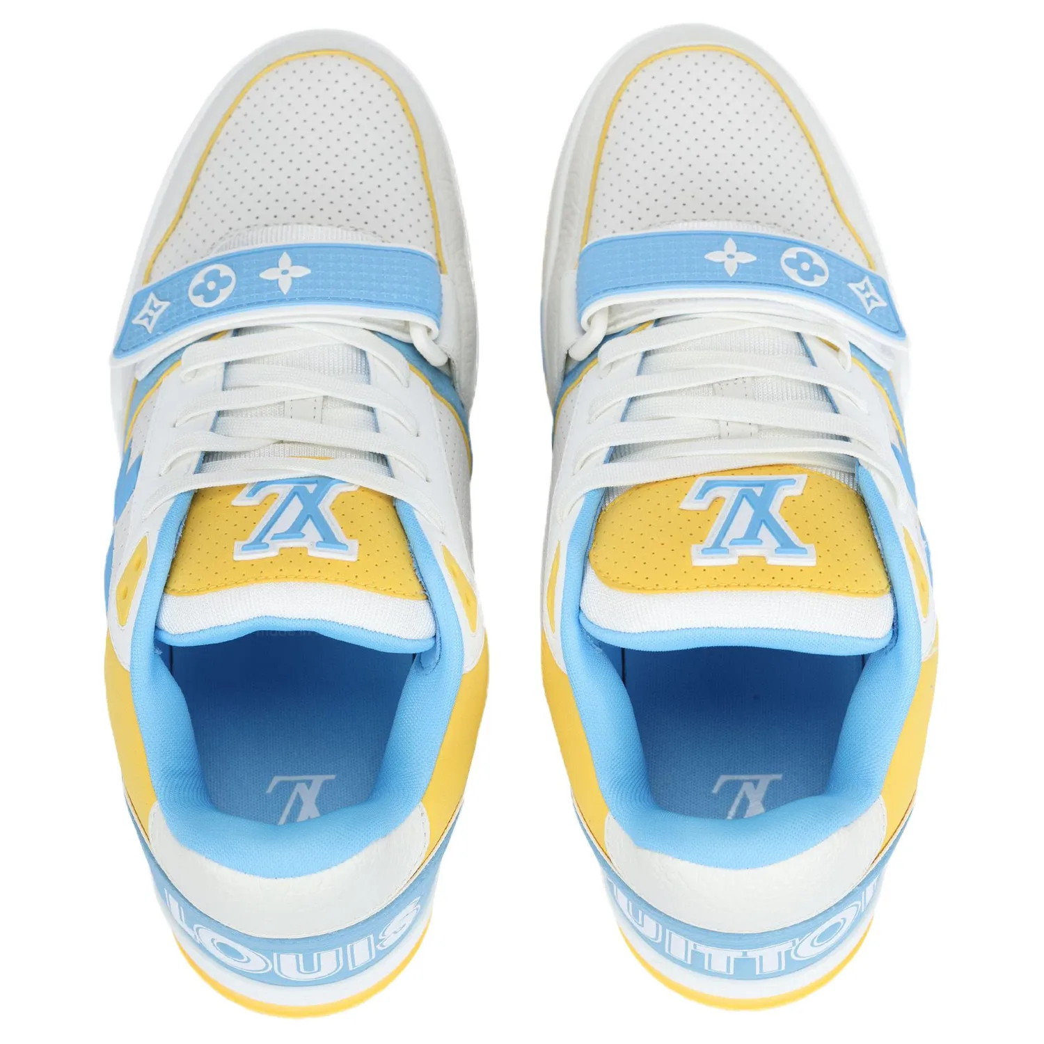 LOUIS VUITTON Кроссовки low top для скейтбординга мужские синие — фото 4