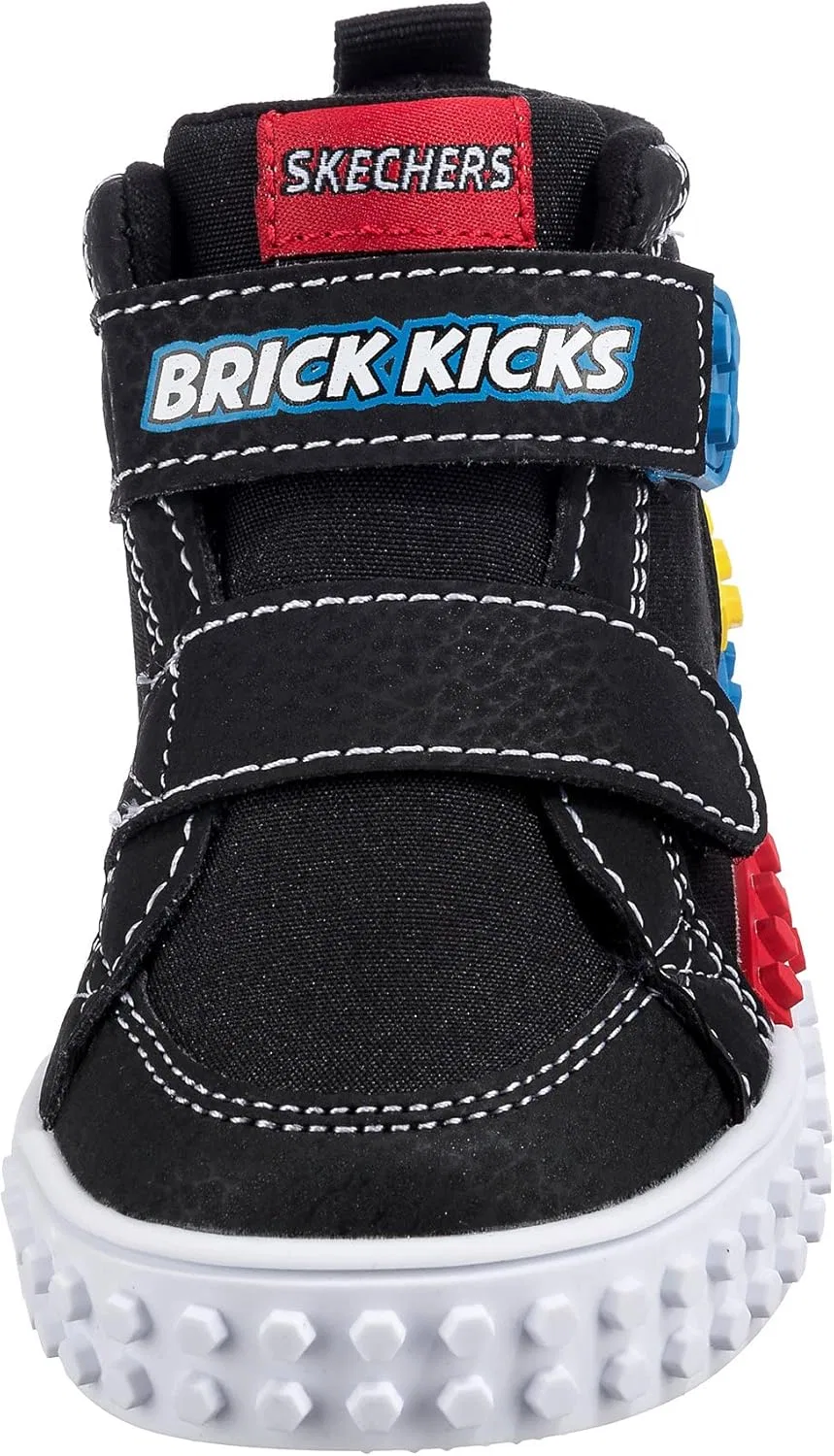 Детские кроссовки Skechers Kool Bricks-Lil Constructor, спортивная обувь, Black — фото 3