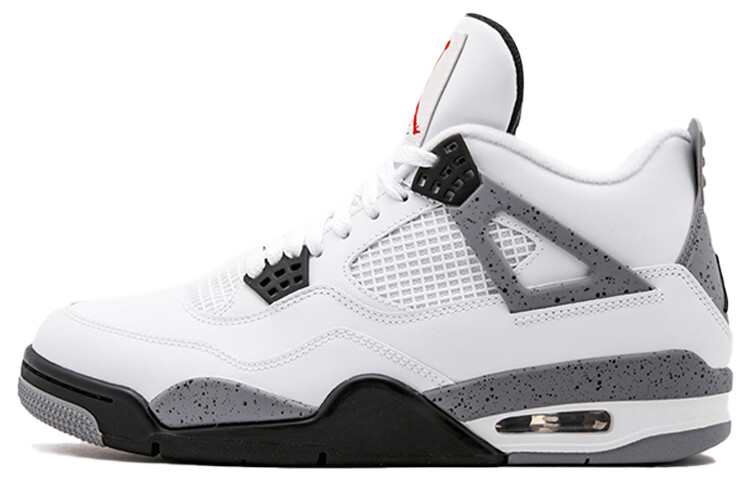 

Кроссовки Jordan 4 Retro White Cement 2012, Серый, Кроссовки Jordan 4 Retro White Cement 2012
