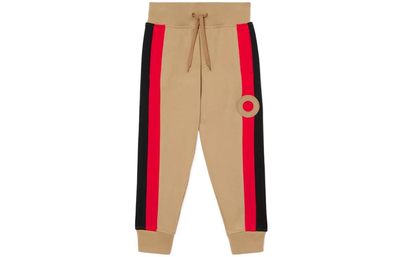 

Детские трикотажные спортивные штаны Burberry, цвет Brown