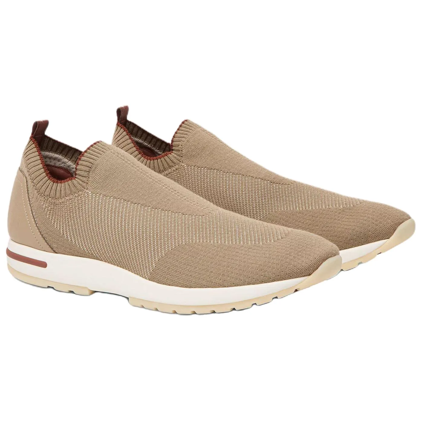 Loro Piana Кроссовки низкие мужские casual 360 Lp Flexy Active Calfskin Brown — фото 4