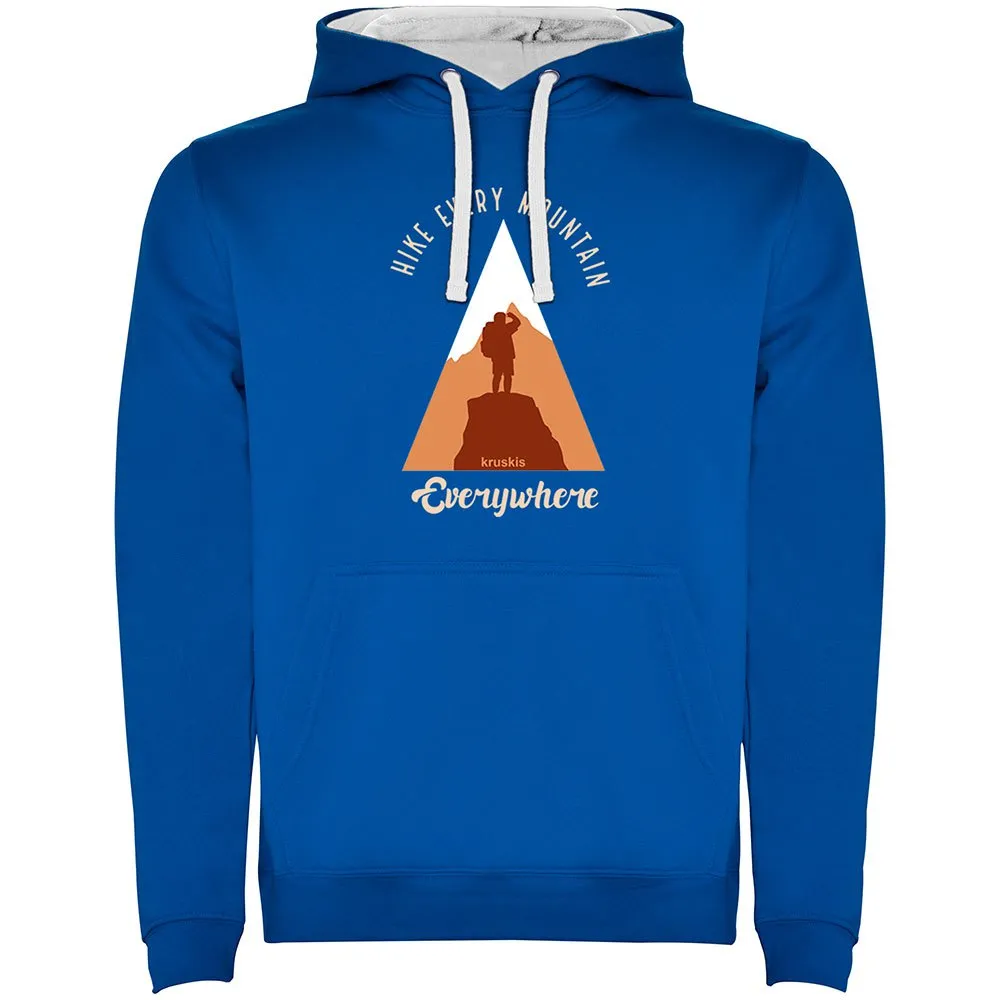 

Худи Kruskis Hike Every Mountain Two-Colour, синий