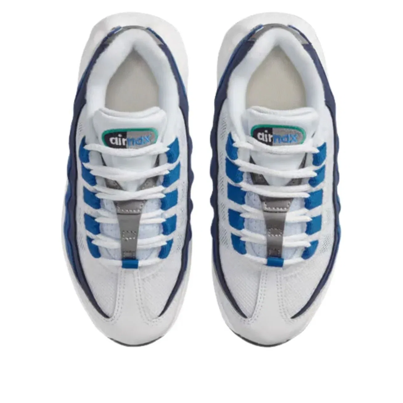 Кроссовки Nike Air Max 95 Big Bubble 'Slate' IU7894-100, синий — фото 3