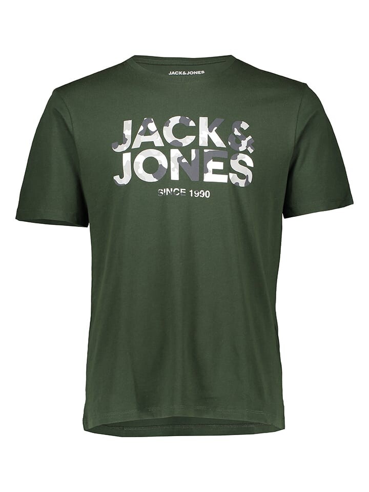 

Футболка Jack & Jones Shirt James, темно-зеленый