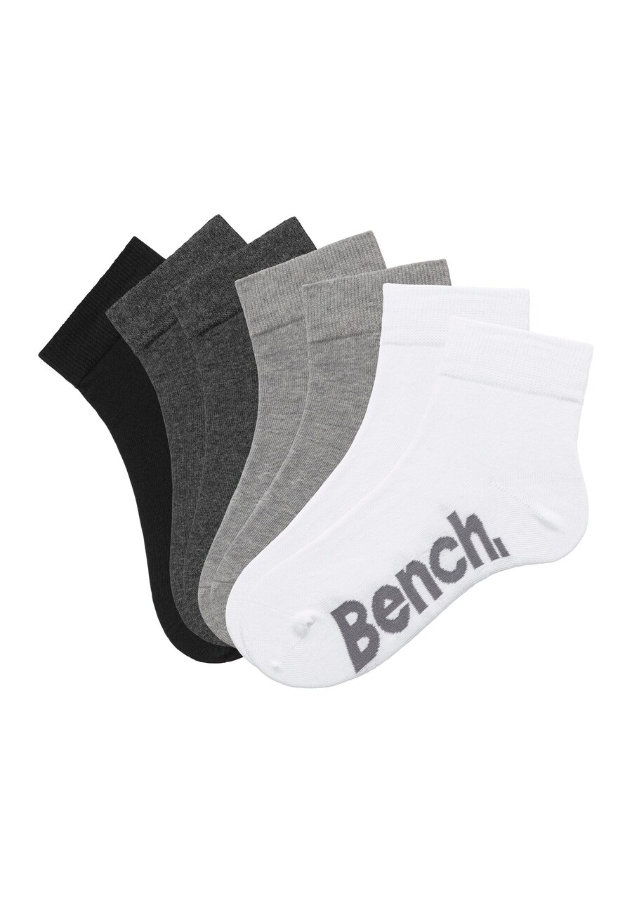 

Носки BENCH, цвет Dark grey/mottled grey/Black/White