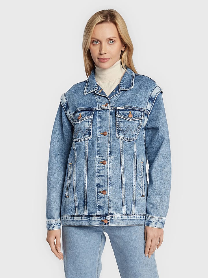

Джинсовая куртка Wrangler, светло-синий