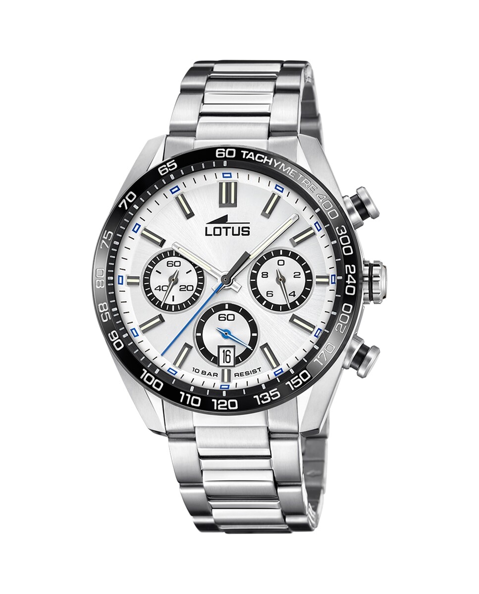 

Мужские часы 18916/1 Chrono из серебристой стали LOTUS, серебро