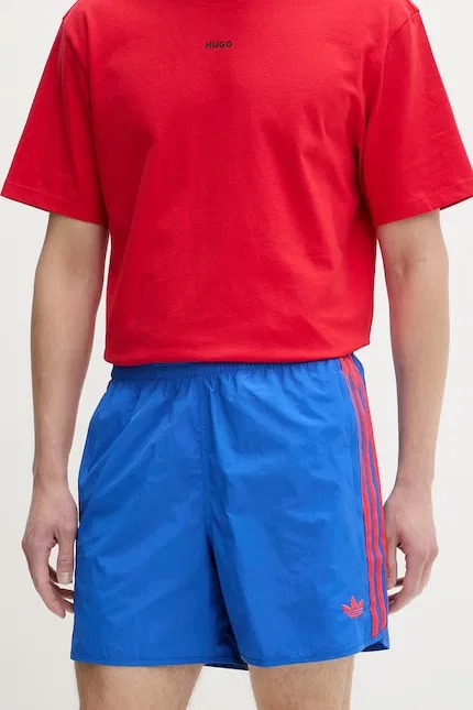 Шорты спортивные свободного кроя Adidas Originals, синий