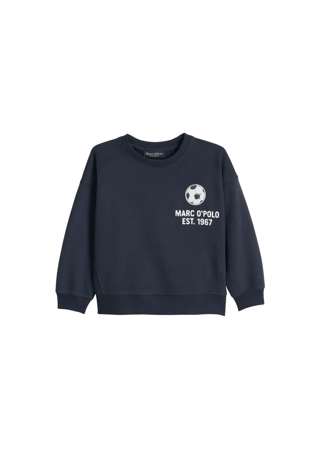 Свитшот из био-хлопка Marc O'Polo, dark navy