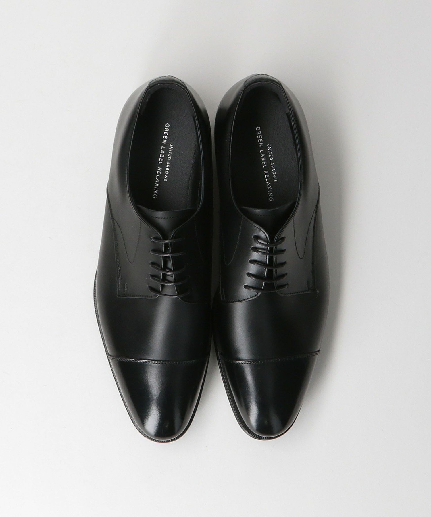 Классические туфли GLR AIR FN/SOLE с прямым носком 2 дюйма UNITED ARROWS green label relaxing, BLACK