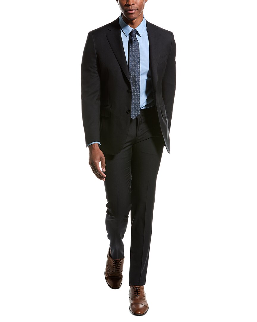 

Костюм Canali из 2-х шерстяных тканей, синий