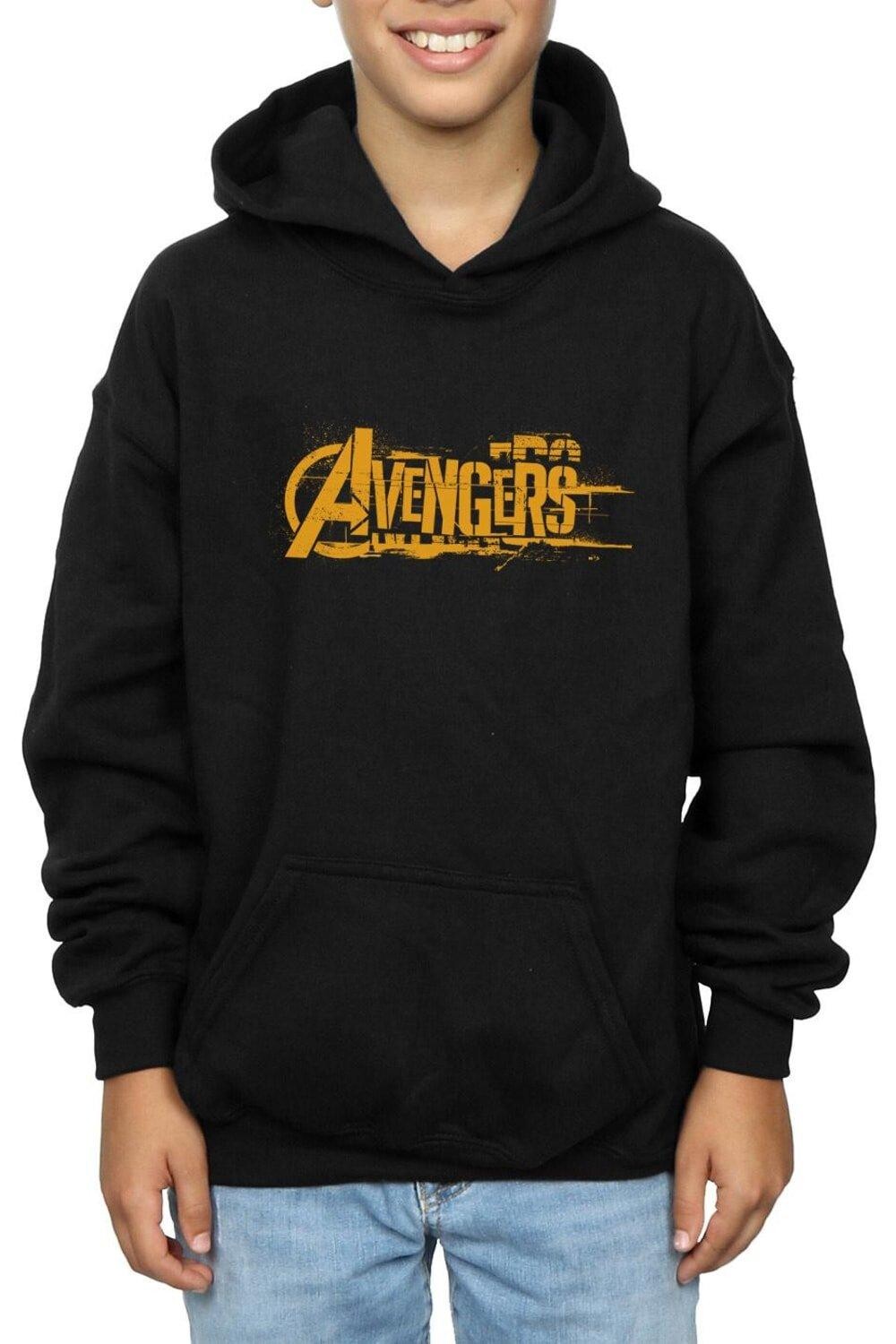 

Оранжевая толстовка с логотипом Avengers Infinity War Marvel, серый, Оранжевый, Оранжевая толстовка с логотипом Avengers Infinity War Marvel, серый