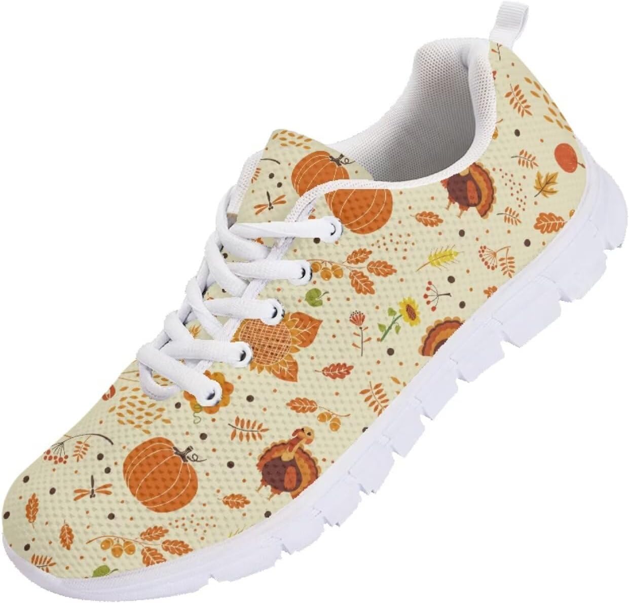 

Кроссовки для бега мужские Funnydude Funny Print, осенние легкие дышащие сетчатые, повседневные кроссовки 2025, Thanksgiving Turkey