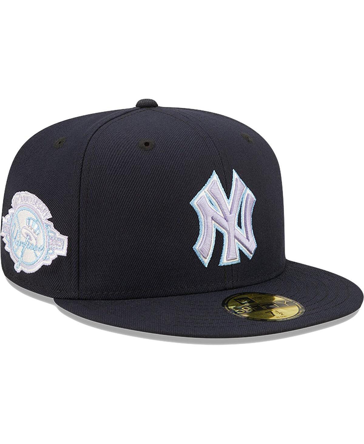 

Мужская темно-синяя приталенная шляпа New York Yankees 100th Anniversary лавандового цвета 59FIFTY New Era