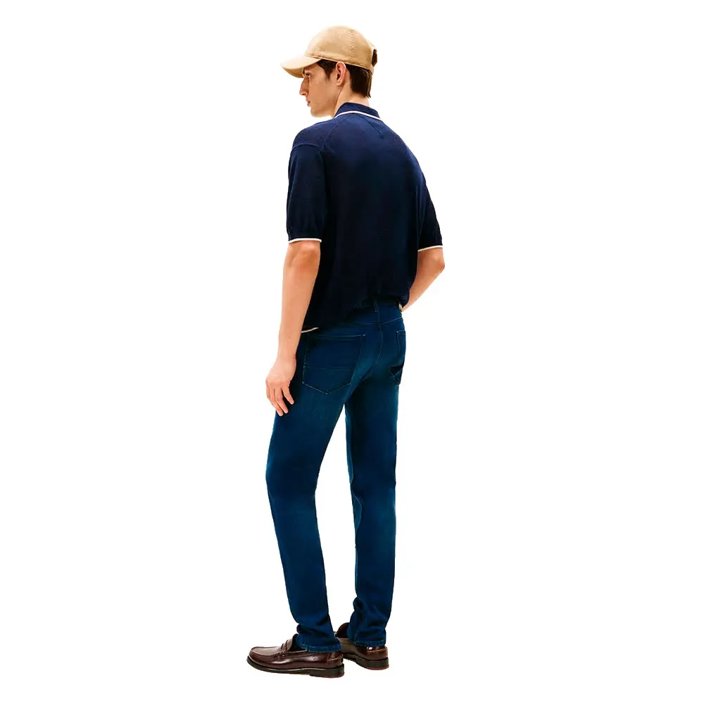 Джинсы Tommy Hilfiger Core Bleecker Slim Fit jeans, синий — фото 2