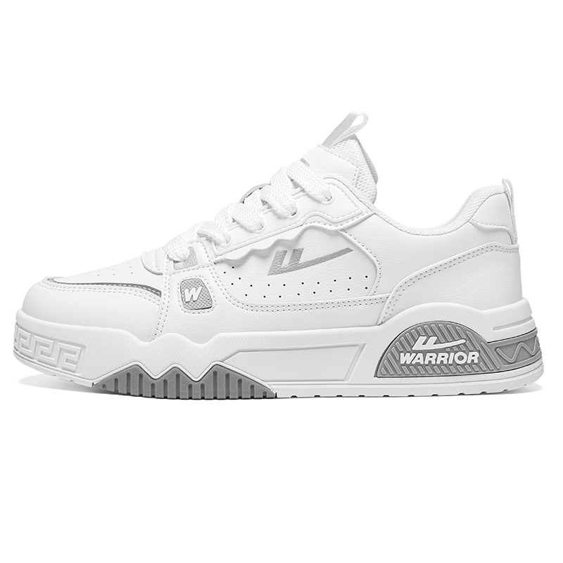 

Износостойкие и легкие низкие скейтбордские туфли для мужчин WARRIOR, белый
