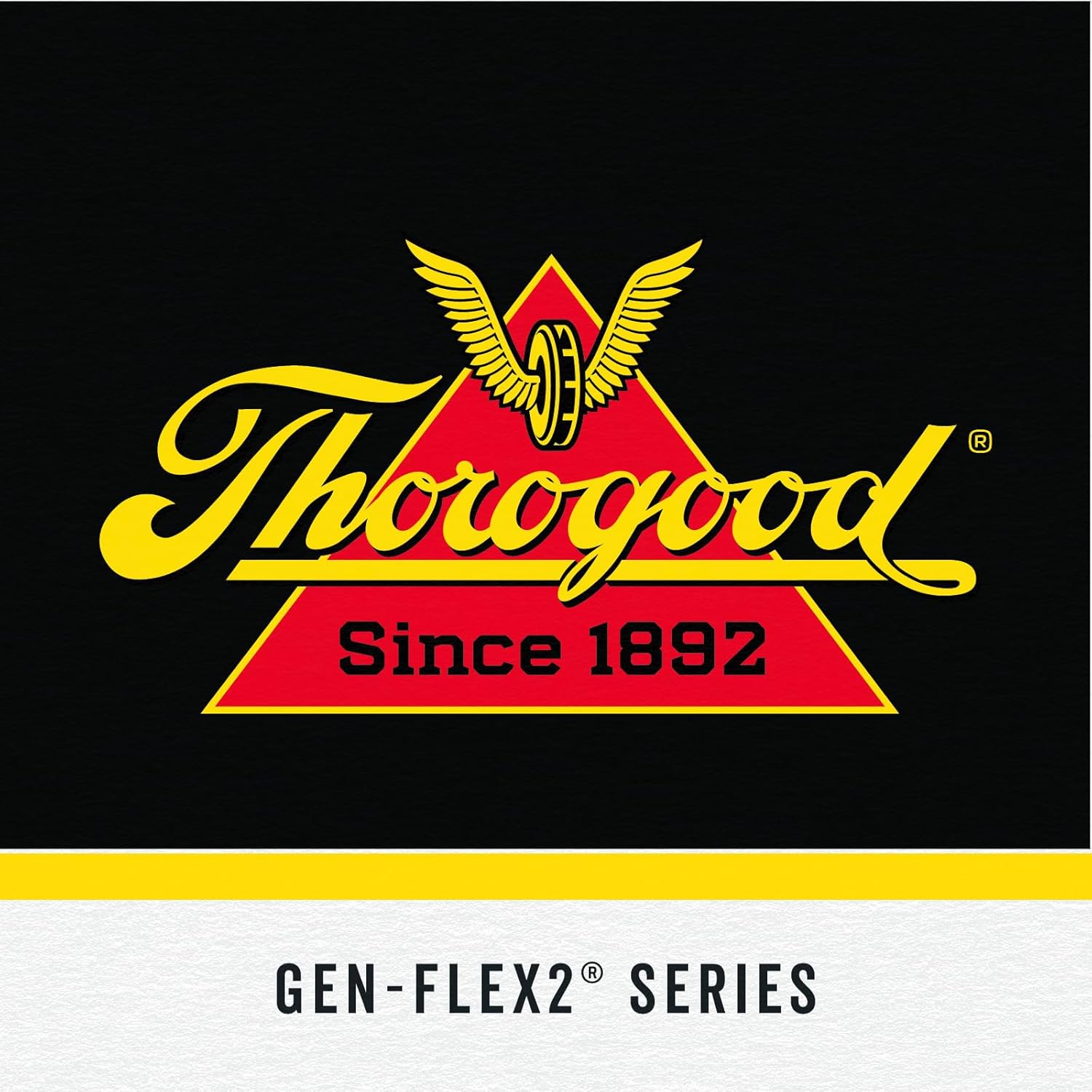 Ботинки Thorogood GEN-Flex2 8 с боковой молнией черные тактические для мужчин и женщин - кожа с высоким блеском на пятке и носке, с подошвой Goodyear Storm и противоскользящей подошвой — фото 2